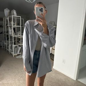 Geoffrey Beene Button Up Shirt Men's XL